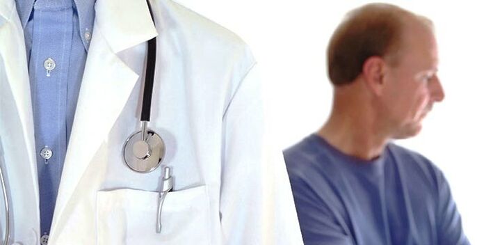 Un home con signos de prostatite crónica debe ver un urólogo inmediatamente
